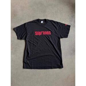 VTG Sopranos Puff Print Promo Tee Sz XL
